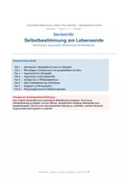Vorschau - Arbeitsblätter - Sterbehilfe – Ethik Oberstufe | Definitionen, Pro-Contra-Argumente, Ethiktheorien, Fallbeispiele & Bewertungsraster | Kl. 10–12 - Deckblatt