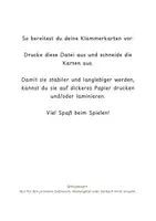 Vorschau - Spiele - Klammerkarten Zahlenraum 1-10 Mengen erkennen Vorschule - Seite 1
