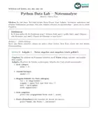 Vorschau - Arbeitsblätter - Python Notenanalyse – Liste mit Lösungen & 2 Story-Varianten - Seite 2