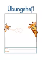 Vorschau - Arbeitsblätter - Ferienkompetenzenheft - Volksschule inkl Lösungen - Deckblatt