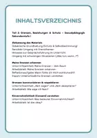 Vorschau - Stundenentwürfe - Grenzen & Beziehungen / Sexualpädagogik Teil 2 - Seite 1
