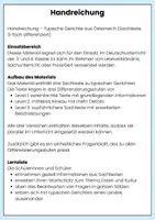Vorschau - Arbeitsblätter - Sachtext Österreichische Gerichte, Lesekompetenz, differenziert, Deutsch Klasse 3 & 4 - Seite 1