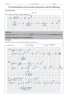 Vorschau - Stundenentwürfe - Oberstufe Mathe Potenzfunktionen mit rationalen Exponenten und ihre Ableitung - Seite 1