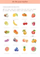 Vorschau - Arbeitsblätter - english fruits / Obst / food - Seite 1