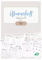 Vorschau - Arbeitsblätter - Übungsheft Zahlenraum 20 - Deckblatt