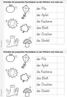 Vorschau - Arbeitsblätter - Herbst | Lesespuren - Seite 3