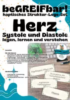Vorschau - Arbeitsblätter - beGREIFbar! Herz - Systole und Diastole - Biologie Pflege Medizin - Deckblatt