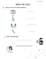 Vista previa - Hojas de trabajo - Art Vocabulary & Activities Pack - página 3