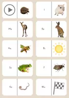 Vorschau - Spiele - Tiere im Frühling Domino - Seite 2
