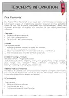 Vorschau - Poster - Flashcards fruit - Bildkarten fruit - Seite 1