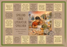 Vorschau - Stundenentwürfe - 📘 Alles zur Lektüre: Komplettes Unterrichtspaket zu „Mama, bitte lern Deutsch“ (Tahsim Durgun) – inkl. Lesetests, Klassenarbeit und Nachschreibarbeit, Hörverstehen & Brettspiel - Seite 2