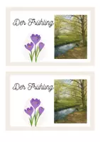 Vorschau - Arbeitsblätter - Lese- und Grammatikheft Frühling für DaZ Lernende - Seite 1