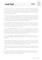 Vorschau - Unterrichtsreihen - Joseph Haydn - Infotext + Leseverstehen | Komponisten im Musikunterricht (Klasse 2-4) - Seite 3