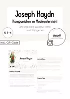 Vorschau - Unterrichtsreihen - Joseph Haydn - Wissenskartei | Komponisten im Musikunterricht (Klasse 3-4) - Deckblatt