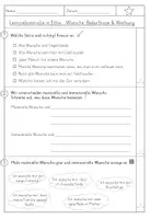 Vorschau - Test - Wünsche Bedürfnisse und Werbung - Lernzielkontrolle - Seite 1