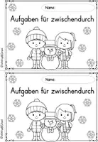 Vorschau - Arbeitsblätter - Winter - Seite 1