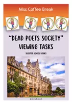 Vorschau - Arbeitsblätter - DEAD POETS SOCIETY - Viewing Tasks (Selected School Scenes) - Deckblatt