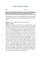 Vorschau - Klassenarbeiten - “Dead Poets Society“ - Analysis of Keating's Point of View Lesson (Klausur EF) - Seite 1