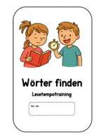 Vorschau - Arbeitsblätter - Lesetraining. Blitzlesen. Wörter finden. Selektives Lesen. Übungsheft 2 - Seite 2