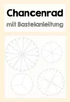 Vorschau - Mal- und Bastelvorlagen - blanko Chancenrad Bastelvorlage - editierbar (mit Bastelanleitung) - Deckblatt
