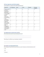 Vorschau - Arbeitsblätter - Dead Poets Society – Feedback Questionnaire - Seite 2