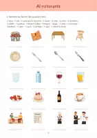 Vorschau - Arbeitsblätter - Restaurant / Essen bestellen / reflexive Verben (italienisch) - Seite 1
