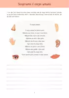 Vorschau - Arbeitsblätter - Der Körper / il corpo + Präpositionen (italienisch/italiano) - Deckblatt