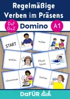 Vorschau - Arbeitsblätter - Grammatik-Spiele | Domino-Spiele | DaF DaZ | A1-B1 - Seite 1