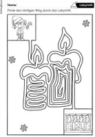 Vorschau - Arbeitsblätter - Weihnachten | Freiarbeit | Ich bin fertig Aufgaben | Zusatzmaterial Klasse 1-3 - Seite 2