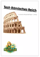 Vorschau - Test - Test/ Leistungskontrolle Römisches Reich - Deckblatt