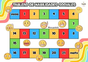 Vista previa - Juegos / Gamificación - Tablero de habilidades sociales - página 2