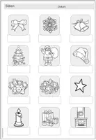 Vorschau - Arbeitsblätter - Lerntheke Weihnachten Klasse 1-2 | Deutsch & Mathematik | Lesespiel - Seite 2