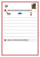 Vista previa - Hojas de trabajo - CREA TU PROPIA HISTORIA DE SUPERHÉROE - página 3
