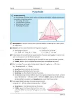 Vorschau - Arbeitsblätter - Materialpaket: Körperberechnung (Zylinder, Pyramide, Kegel, Kugel) - Seite 3