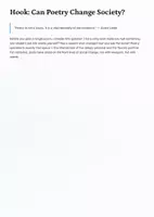 Vorschau - Unterrichtsreihen - Modern Poetry & Social Issues – Protest Poetry, Analysis & Spoken Word Unit (Grades 8–11) - Seite 3