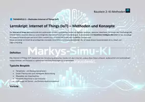 Vorschau - Arbeitsblätter - Künstliche Intelligenz Methoden Internet of Things (IoT) T 5 v. 8 Jg. 8-10 / Weiterbildung - Seite 2