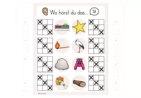 Vorschau - Stationenlernen - Buchstabeneinführung St - Klammerkarten - Seite 2