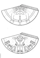 Vorschau - Mal- und Bastelvorlagen - Weihnachtsbaumanhänger Bastelvorlage | Geschenkanhänger Weihnachten | Klasse 1-4 - Seite 3
