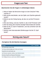 Vorschau - Arbeitsblätter - Lesetext mit Übungen: Weltbuchtag: Der heilige Georg - Seite 3