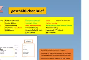 Vorschau - Poster - Plakat zur Gestaltung von Briefen nach DIN 5008:2020 - Seite 3