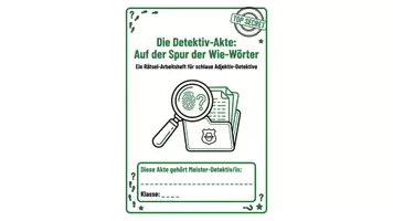 Vorschau - Spiele - Die Wie-Wort-Akte: Adjektive spielerisch lernen - Arbeitsheft (Kl. 1-4) - Seite 1