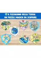 anteprima - Materiale interattivo - Gira, Piega, Scopri: Il Flexagon della Giornata della Terra - Pagina di copertina