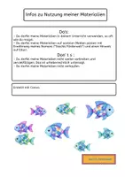 Vorschau - Arbeitsblätter - Regenbogenfisch Zahlenraum bis 3,6 - Seite 1
