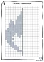 Vorschau - Arbeitsblätter - PIXEL-SYMMETRIE zu PFINGSTEN! Mathe trift Pfingsten. - Seite 3