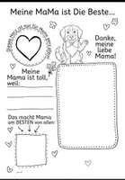 Vorschau - Mal- und Bastelvorlagen - Was ich an dir mag - für Mama, Papa oder deinen Lieblingsmenschen - Seite 2