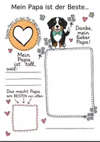 Vorschau - Mal- und Bastelvorlagen - Was ich an dir mag - für Mama, Papa oder deinen Lieblingsmenschen - Seite 3