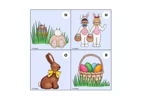 Vorschau - Arbeitsblätter - Ostern Lesespaziergang (4-fach differenziert) / Klasse 1-4 - Seite 2