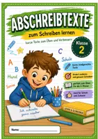 Vorschau - Arbeitsblätter - Abschreibtexte Klasse 2 - Deckblatt