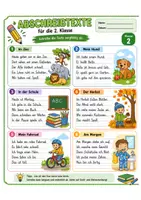 Vorschau - Arbeitsblätter - Abschreibtexte Klasse 2 - Seite 1