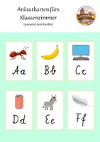 Vorschau - Poster - Anlautkarten für das Klassenzimmer (Schreibschrift) - Deckblatt